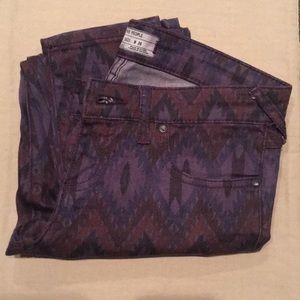Free People Tribal Print Jeans